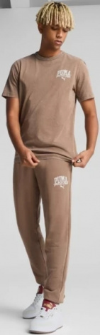 Футболка Puma CLASS WASHED коричнева 68464093