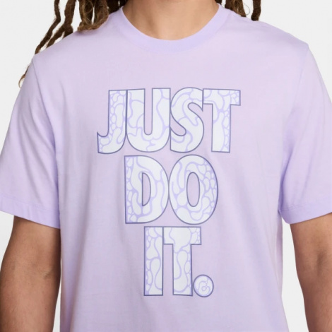 Футболка Nike M NSW TEE 12MO JDI SP24 світло-фіолетова FQ3796-511