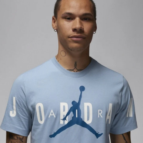 Футболка Nike MJ JD AIR STRETCH SS CREW блакитна DV1445-436