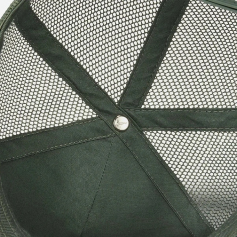 Кепка Nike U NK RISE CAP S CB FUT TRKR L темно-зеленая FB5378-338
