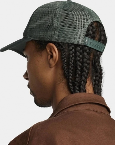 Кепка Nike U NK RISE CAP S CB FUT TRKR L темно-зеленая FB5378-338