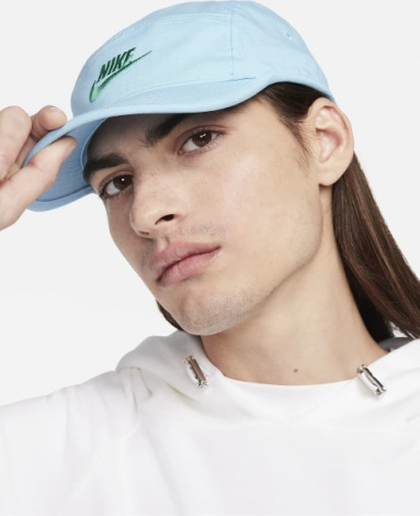 Кепка Nike U NK FLY CAP U CB FUT L голубая FB5366-407