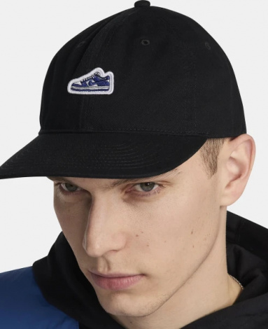 Кепка Nike U NK CLUB CAP U FB DUNK PTCH L черная FN4404-010