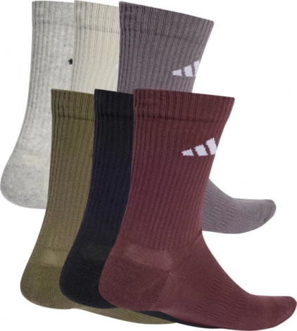 Носки Adidas CUSHIONED CREW 6P разноцветные JP1716