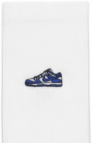 Носки Nike U NK EVERYDAY PLUS CUSH CREW 1 белые FQ0326-100