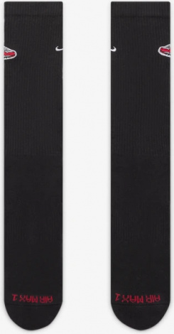 Шкарпетки Nike U NK EVERYDAY PLUS CUSH CREW 1 чорні FQ0327-010