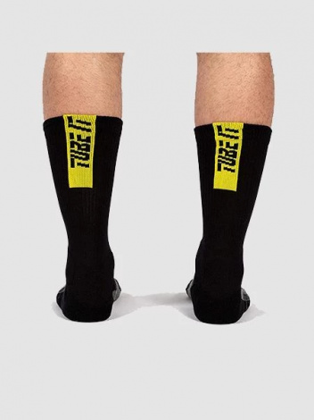 Шкарпетки Uhlsport TUBE IT SOCKS чорно-жовті 1003336 06