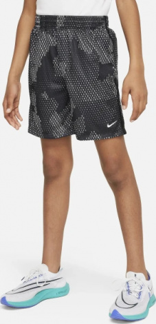 Шорти підліткові Nike B NK DF MULTI SHORT AOP чорні FN8696-010
