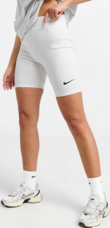 Велосипедки жіночі Nike W NSW NK CLSC HR 8IN SHORT світло-сірі DV7797-051
