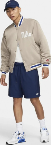 Шорты Nike M NK CLUB FLOW SHORT темно-синие FN3307-410