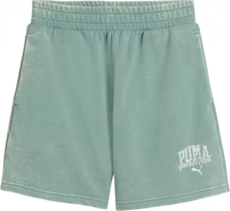 Шорты женские Puma CLASS WASHED 5" зеленые 68503530