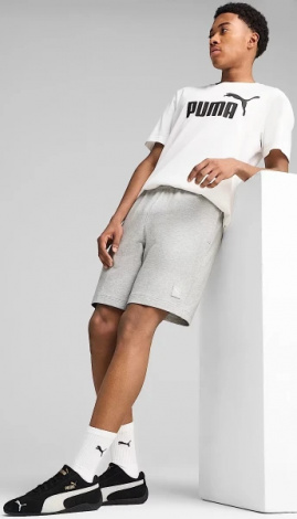 Шорты Puma ESSENTIALS ELEVATED серые 68473004