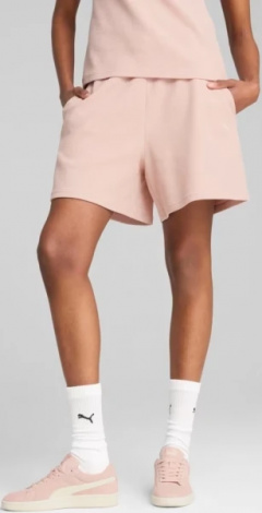Шорты женские Puma HER 5" HIGH-WAIST светло-розовые 68506291