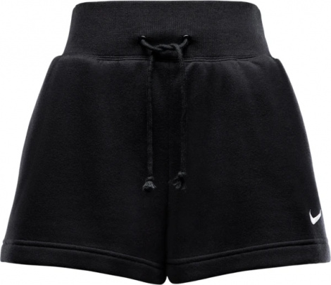Шорти жіночі Nike PHOENIX FLEECE HIGH-WAISTED LOOSE SHORTS чорні FD1409-010