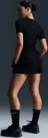 Шорти жіночі Nike PHOENIX FLEECE HIGH-WAISTED LOOSE SHORTS чорні FD1409-010