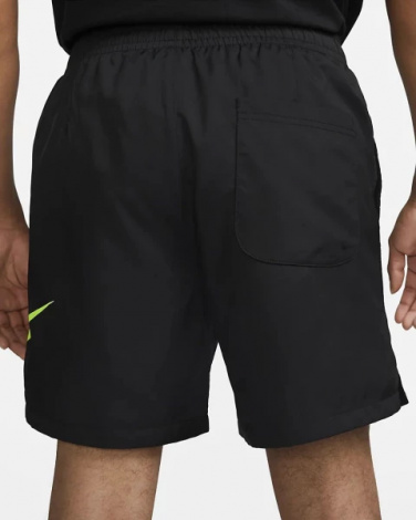 Шорты Nike M NSW REPEAT SW WVN SHORT черные FJ5319-010