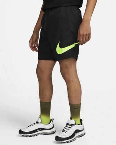 Шорты Nike M NSW REPEAT SW WVN SHORT черные FJ5319-010