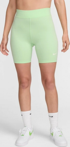 Велосипедки жіночі Nike W NSW NK CLSC HR 8IN SHORT світло-зелені DV7797-376