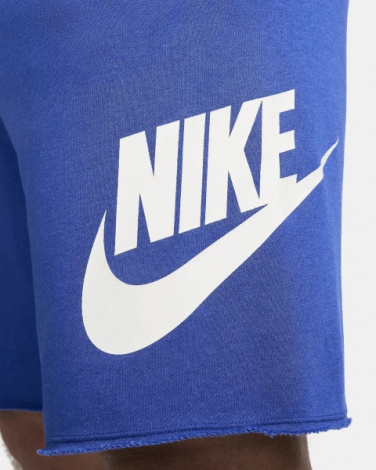 Шорты Nike M NK CLUB ALUMNI HBR FT SHORT синие DX0502-480