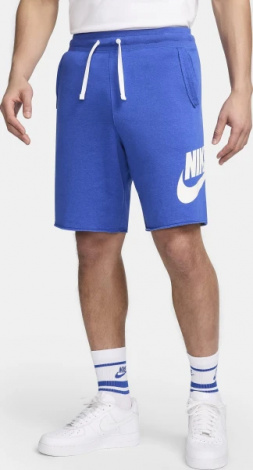 Шорты Nike M NK CLUB ALUMNI HBR FT SHORT синие DX0502-480