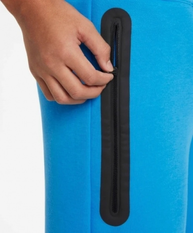 Шорти підліткові Nike TECH FLEECE блакитні FD3289-435