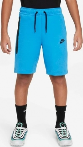 Шорти підліткові Nike TECH FLEECE блакитні FD3289-435