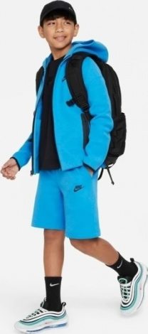 Шорти підліткові Nike TECH FLEECE блакитні FD3289-435