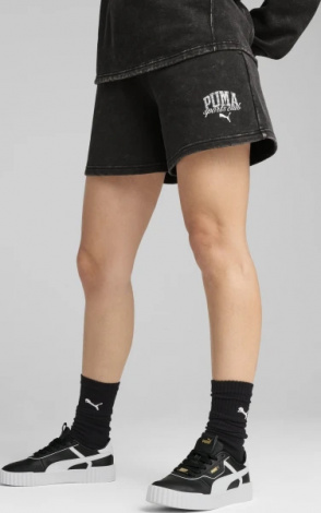 Шорти жіночі Puma CLASS WASHED 5" чорні 68503501