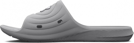 Шлепанцы женские Under Armour LOCKER IV SLIDES серые 3027013-100