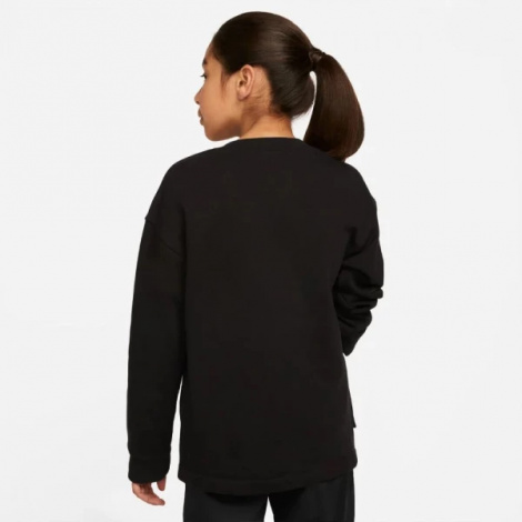 Світшот підлітковий Nike U FLYEASE PLAY CREW чорний DM8539-010