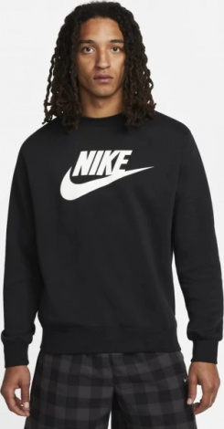 Світшот Nike M NSW CLUB BB CREW GX чорний DQ4912-010