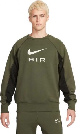 Світшот Nike M NSW NIKE AIR FT CREW оливковий DQ4205-222