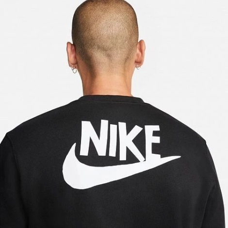Свитшот Nike NSW HBR-C BB CREW черный DQ4072-010