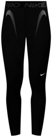 Лосини жіночі Nike PRO DRI-FIT MID-RISE 7/8 GRAPHIC чорні HJ1219-010