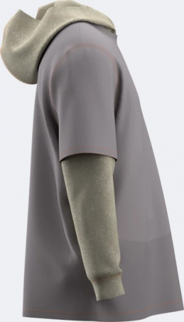 Худи Joma MIMETIC серое 700084.171