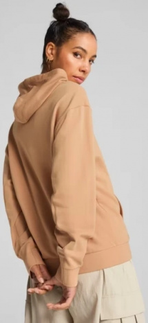 Худи женское Puma HER RELAXED светло-коричневое 68505763