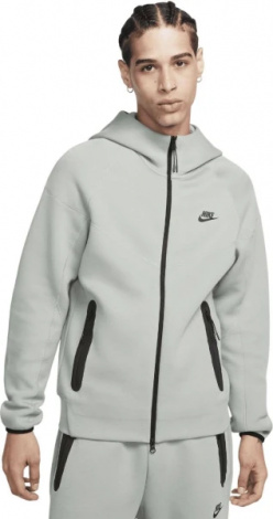Толстовка Nike M NK TCH FLC FZ WR HOODIE зелена FB7921-330