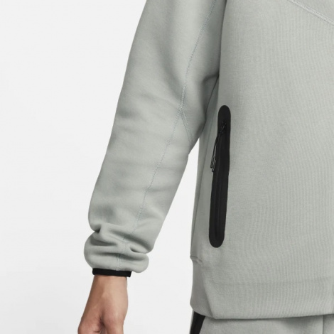 Толстовка Nike M NK TCH FLC FZ WR HOODIE зелена FB7921-330