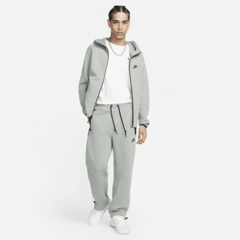 Толстовка Nike M NK TCH FLC FZ WR HOODIE зелена FB7921-330
