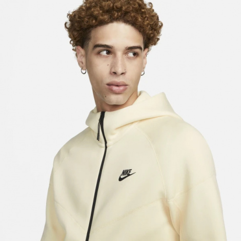 Толстовка Nike M NK TCH FLC FZ WR HOODIE молочна FB7921-113