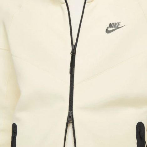 Толстовка Nike M NK TCH FLC FZ WR HOODIE молочна FB7921-113