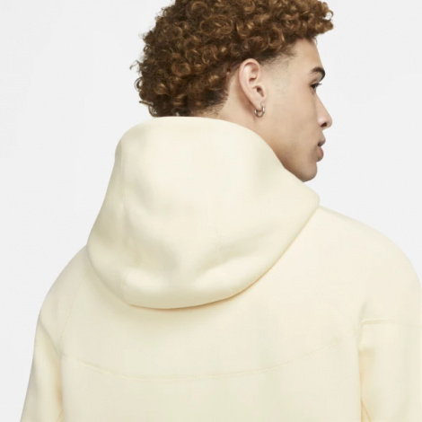 Толстовка Nike M NK TCH FLC FZ WR HOODIE молочна FB7921-113