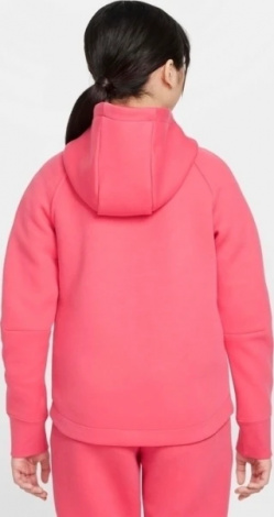 Толстовка підліткова Nike TECH FLEECE коралова FD2979-629