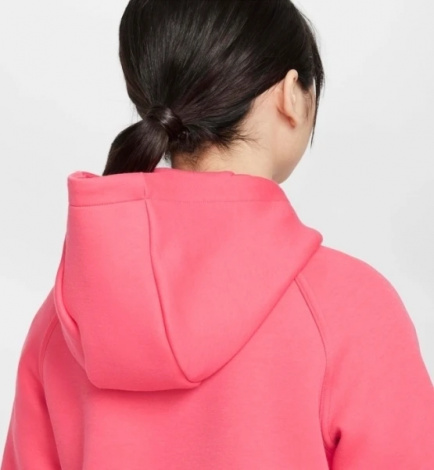 Толстовка підліткова Nike TECH FLEECE коралова FD2979-629
