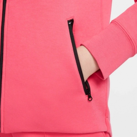 Толстовка підліткова Nike TECH FLEECE коралова FD2979-629