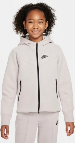 Толстовка підліткова Nike TECH FLEECE світло-бузкова FD2979-019