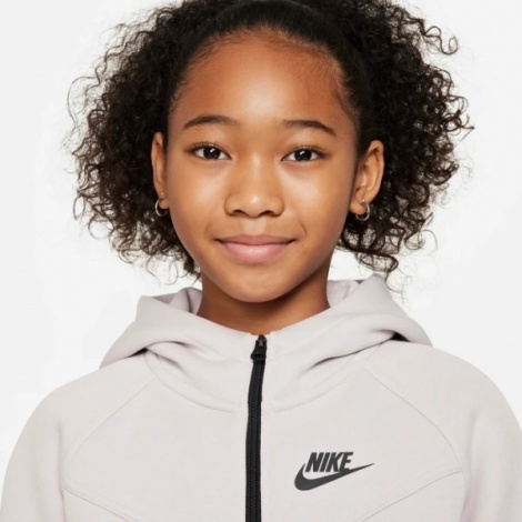 Толстовка підліткова Nike TECH FLEECE світло-бузкова FD2979-019