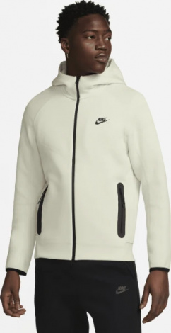 Толстовка Nike M NK TCH FLC FZ WR HOODIE бежева FB7921-020