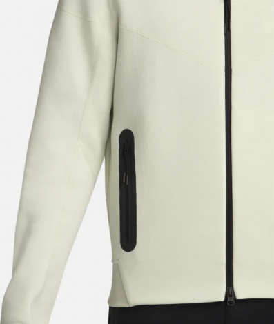 Толстовка Nike M NK TCH FLC FZ WR HOODIE бежева FB7921-020