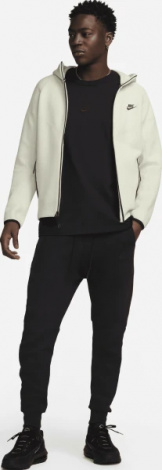 Толстовка Nike M NK TCH FLC FZ WR HOODIE бежева FB7921-020